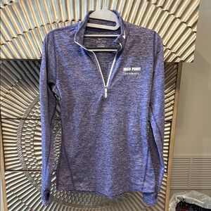 Nike Purple Dri-FIT High Point University Quarter-Zip Pullover XS
